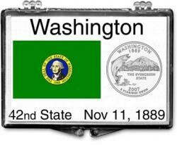 Washington  State Flag - Snaplock