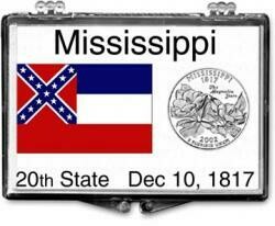 Mississippi State Flag - Snaplock Mississippi State Flag - Snaplock