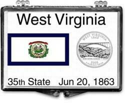 West Virginia  State Flag - Snaplock