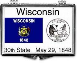 Wisconsin  State Flag - Snaplock