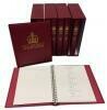 Stanley Gibbons King George V Great Britain Stamp Album Set 1910-1936