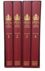 Stanley Gibbons King Edward VII Great Britain Stamp Album Set 1901-1910