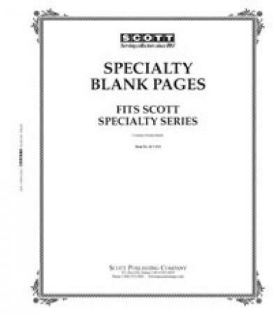 Scott Blank Pages -- Border A (Specialty) Scott Blank Pages -- Border A (Specialty)
