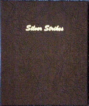 Dansco Album 7003: Silver Strikes, plain 5 pages, 45 ports