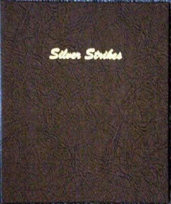 Dansco Album 7003: Silver Strikes, plain 5 pages, 45 ports