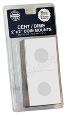 Whitman Paper Coin Mounts Cent/Dime Whitman Paper Coin Mounts Cent/Dime