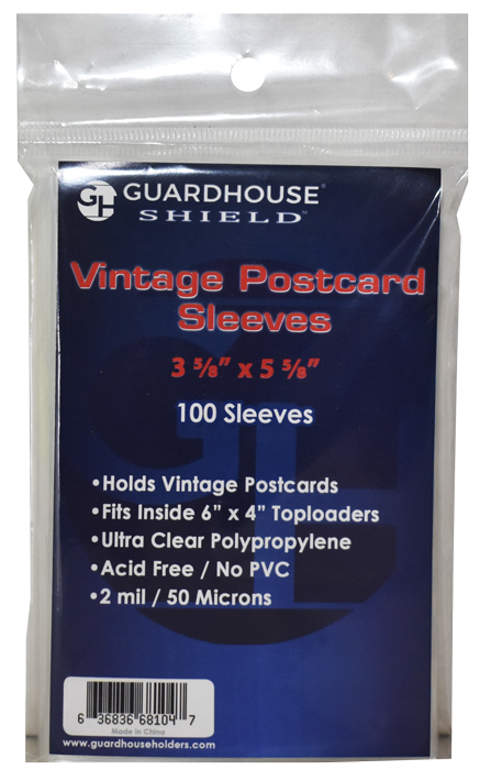 Guardhouse Vintage Postcard Sleeves