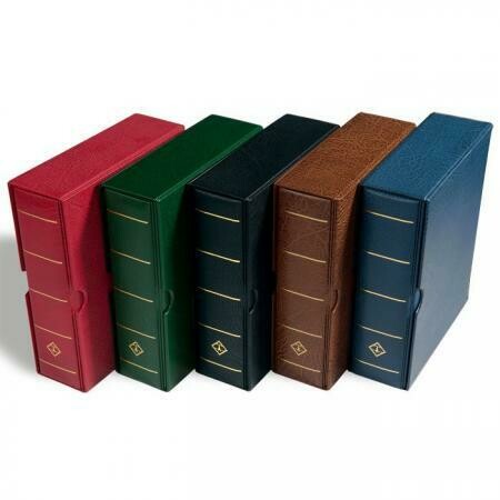 Lighthouse Optima G 4-Ring Binder and Slipcase - Black