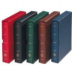 Lighthouse Optima F 4-Ring Binder and Slipcase - Brown