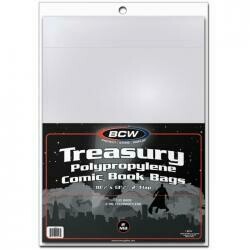 BCW Treasury Comic Book Bags