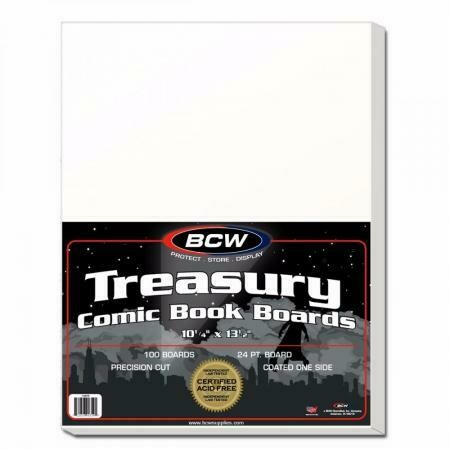 BCW Comic Backing Boards - Treasury