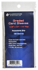 Guardhouse Resealable Graded Card Sleeves for PSA Slabs Guardhouse Resealable Graded Card Sleeves for PSA Slabs
