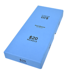 Coin Roll Storage Box - Nickel Coin Roll Storage Box - Nickel