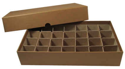 Coin Tube Storage Box - Half Dollar