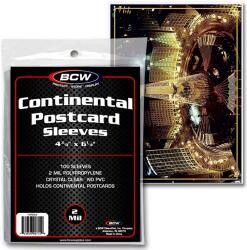 BCW Continental Postcard Sleeves