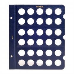 Whitman Album Blank Pages - Nickel Whitman Album Blank Pages - Nickel