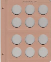 Dansco Extra Page -  Silver Dollars