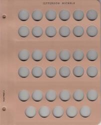 Dansco Extra Page - Jefferson Nickels Dansco Extra Page - Jefferson Nickels