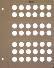 Dansco Extra Page - Dimes Dansco Extra Page - Dimes