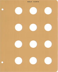 Dansco Extra Page - Half Cent