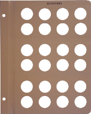 Dansco Extra Page -  Quarters