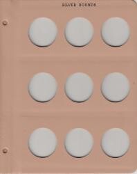 Dansco Extra Page - Silver Rounds