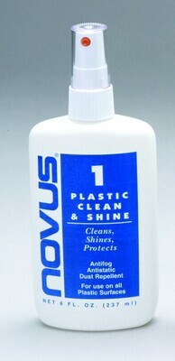 Novus Polish No. 1 Plastic Clean and Shine - 8 oz
