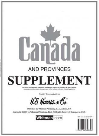 HE Harris Stamp Album Supplement -- 2020 Canada Supplement HE Harris Stamp Album Supplement -- 2020 Canada Supplement