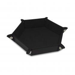 BCW Hexagon Dice Tray -- Black