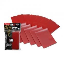 BCW Deck Guard - Matte - Red