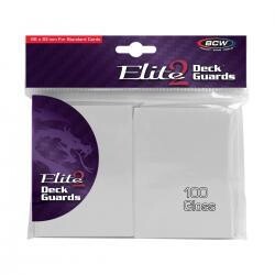 BCW Deck Guard - Elite2 - Glossy White