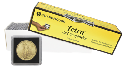 Guardhouse Tetra 2x2 Snaplocks -- 1 Ounce Gold Eagle
