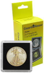 Guardhouse Tetra 2x2 Snaplocks - 1 Ounce Gold Eagles