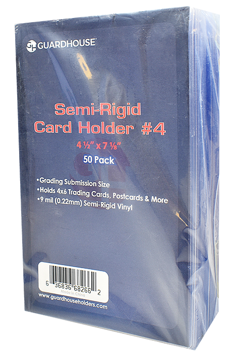 Guardhouse Semi-Rigid Card Sleeve #4 (.22mm)