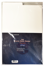Guardhouse Tall Comic Book Dividers - White