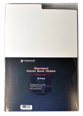Guardhouse Comic Book Dividers - White Guardhouse Comic Book Dividers - White
