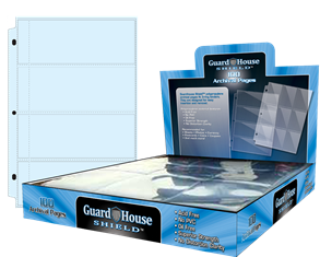 Guardhouse Shield 4 Pocket (100 pack) Polypropylene Pages