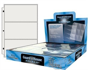 Guardhouse Shield 3 Pocket Polypropylene Pages