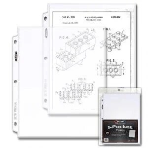 BCW Polypropylene Pages -- 1 Pocket - 20 pack