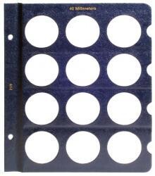 Whitman Album Blank Pages - 40 MM Whitman Album Blank Pages - 40 MM