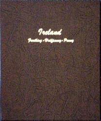 Dansco Album 7371: Ireland Farthing 1/2d-1d