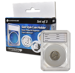 Guardhouse Defender Coin Slab for Nickels - 3 Pack