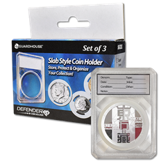 Guardhouse Defender Coin Slab for Silver Rounds 39mm - 3 Pack