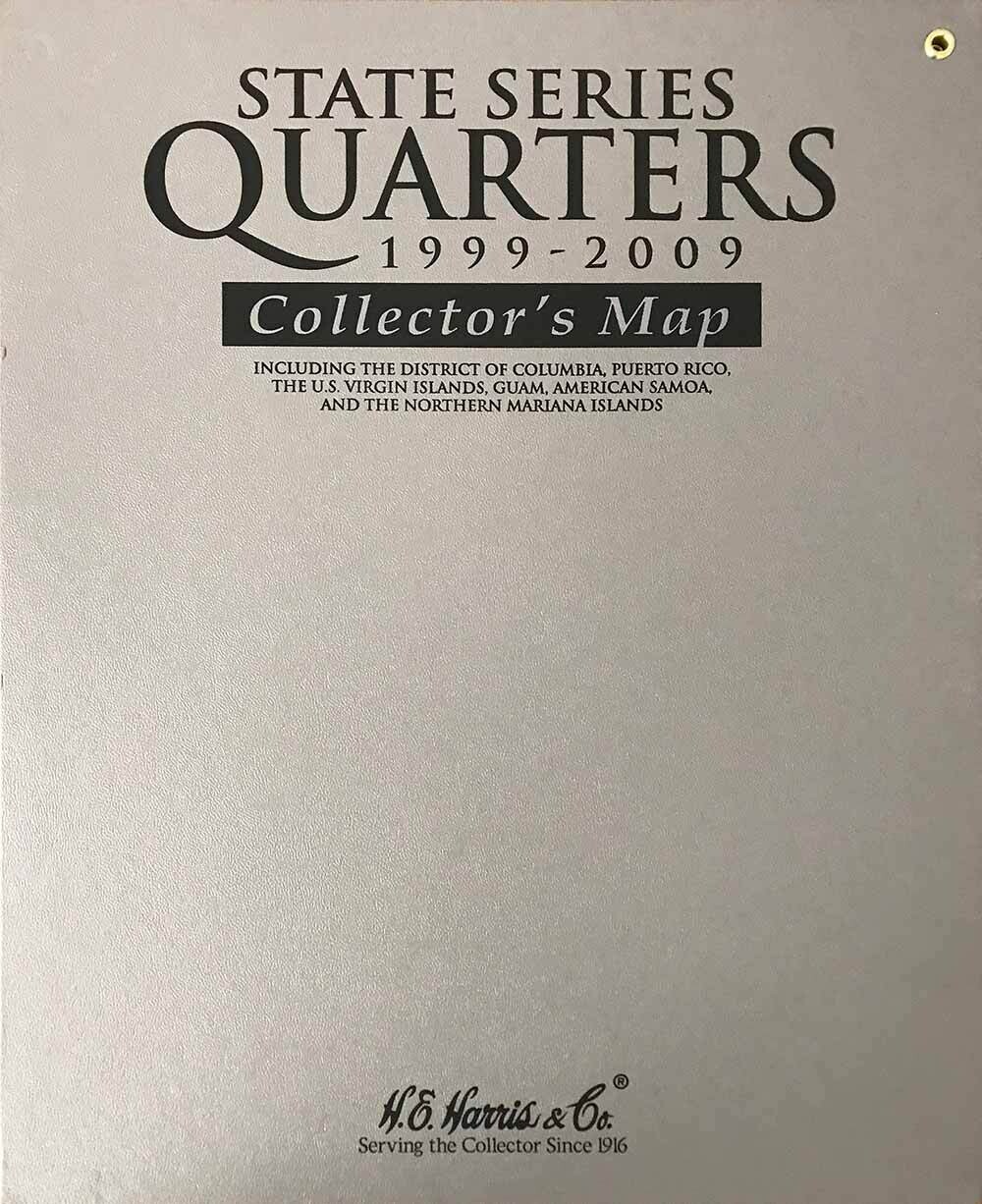 H E Harris State Quarter Map H E Harris State Quarter Map