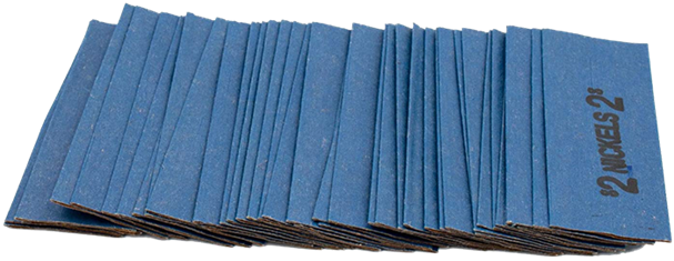 Flat Coin Wrappers - Nickel