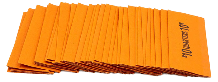 Flat Coin Wrappers - Quarter