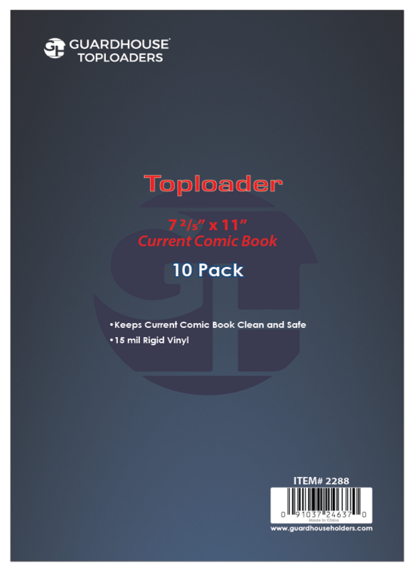 Guardhouse Comic Topload Holders - Current