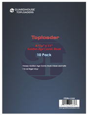 Guardhouse Comic Topload Holders - Golden Guardhouse Comic Topload Holders - Golden