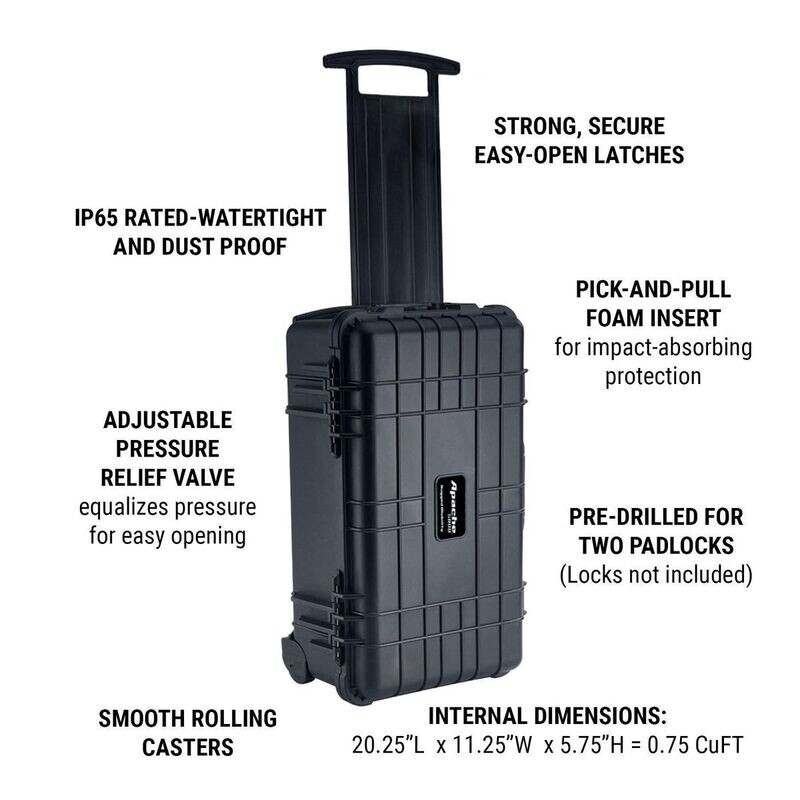 APACHE 5800 Weatherproof Carry-On Case, X-Large