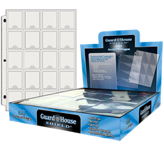 Guardhouse Shield Thumb Cut 20 Pocket Polypropylene Pages